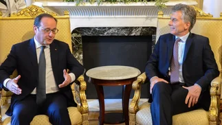Macri y Hollande firmaron 27 acuerdos de cooperación bilateral