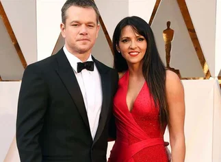 El look súper sexy de Luciana Barroso, la esposa argentina de Matt Damon