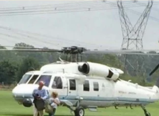 Polémico: Dietrich usó el helicóptero presidencial para ir a su country