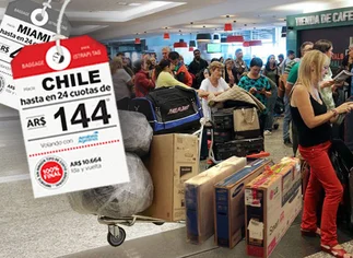 Tras el boom del 'turismo-shopping', las compras de argentinos en Chile bajan 30%