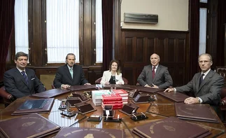 Los jueces de la Corte se negaron a darle sus declaraciones juradas a Carrió