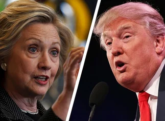 Empatados, Trump y Clinton llegan a su primer debate televisivo