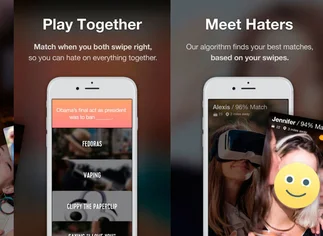 Hater, el Tinder de los que odian las mismas cosas