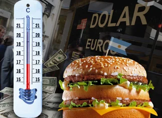 ¿Ahora el dólar quedó muy alto?: el í­ndice Big Mac ubica el tipo de cambio de equilibrio en $16,04