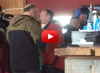 Video: Szpolski esquí­a en el Sur, mientras Martí­nez Rojas está prófugo y teme por su vida
