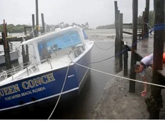 Por qué se retira misteriosamente el agua del mar antes del huracán