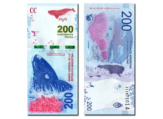 El billete de $200 fue elegido el mejor de América latina