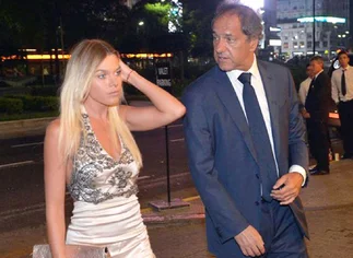 Nació Francesca, la hija de Scioli y la modelo Gisela Berger