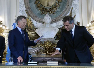 Macri tomó juramento a los nuevos ministros de Agroindustria y Salud: 'Se incorporan dentro del espí­ritu de reformismo permanente'