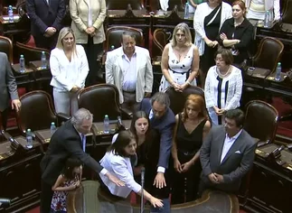 Con la reforma previsional en el horizonte, juran los diputados electos en octubre y reeligen a Monzó como presidente de la Cámara baja