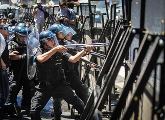 Reforma previsional: la Justicia prohibió usar 'armas de fuego' en el operativo de seguridad