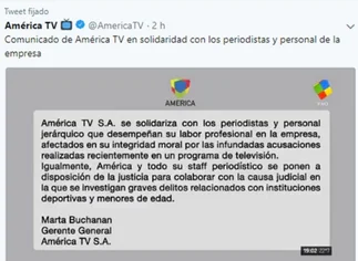 El comunicado de América TV después del escándalo en el programa de Mirtha Legrand