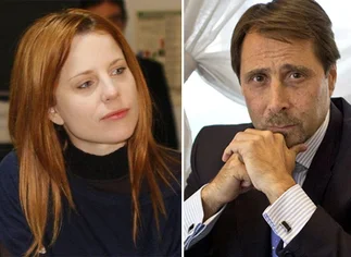 Escándalo en el ascensor: Eduardo Feinmann y Agustina Kämpfer habrí­an protagonizado un fuerte cruce
