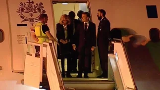 G20: Macron llegó a Buenos Aires y este jueves se encuentra con el Presidente Macri