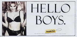 La icónica publicidad del Wonderbra vuelve a generar controversias