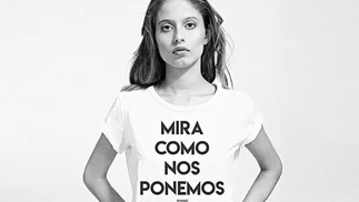 ¿Oportunismo?: la remera de Ona Saez con la frase 'Mirá cómo nos ponemos' causa polémica