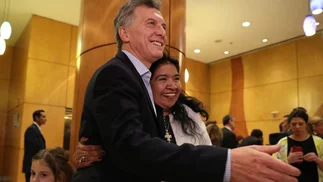 Macri visitó Los Piletones, de Margarita Barrientos, por las fiestas