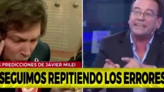 Video del fuerte cruce entre Milei y Ramal: 'La tenés adentro'