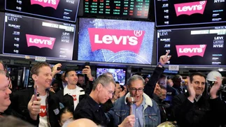 Levi Strauss volvió a Wall Street después de 34 años de ausencia