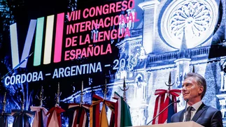 Mauricio Macri inauguró el Congreso de la Lengua