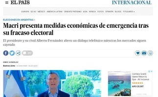 El mundo retrata la Argentina con un Presidente desesperado