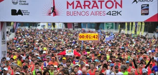 Este es el recorrido de la Maratón de  Buenos Aires