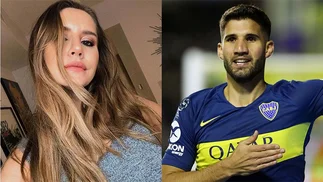 Mica Tinelli se mostró muy de novia con Lisandro López, el jugador de Boca