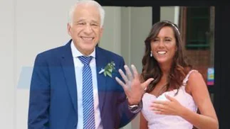 Fotos del casamiento de Cormillot con su novia 48 años más joven
