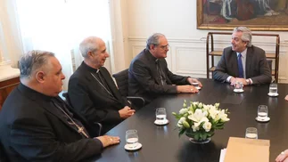 Alberto F. se reunió con la cúpula de la Iglesia: trabajo social, aborto y otros