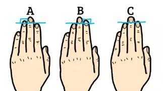 Test: ¿qué dice el largo de tus dedos sobre tu personalidad?