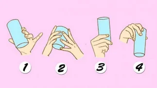 TEST del vaso: fijate cómo lo agarrás y qué revela esto sobre vos