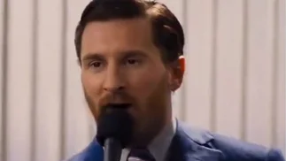 Estalla en las redes: mirá a Messi como El Lobo de Wall Street