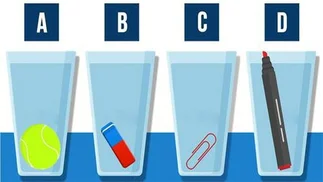 El TEST del vaso con agua: elegí uno y medí tu inteligencia