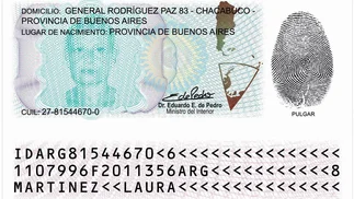 Presentaron el nuevo DNI con un nuevo mapa argentino