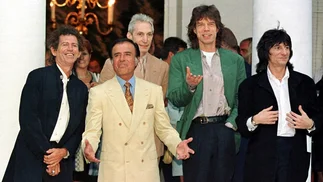 El día que MENEM recibió a la banda y fue el 'quinto Stone'