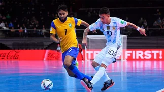 Argentina venció a Brasil y puede ganar el Mundial futsal: fotos