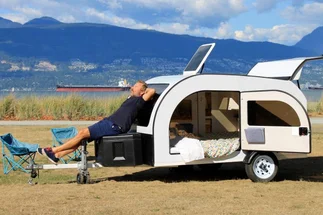En fotos: tiny house sustentable para disfrutar al aire libre
