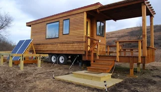 En fotos: una tiny house sustentable y móvil, ¿cuánto sale?