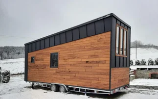 En fotos: así es María, una tiny house sustentable ¡y de 3 pisos!
