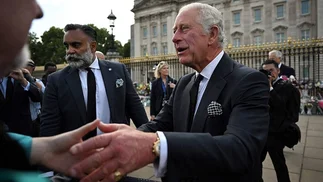 Carlos III dio su primer discurso, tras la muerte de Isabel II