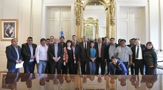 Manzur prometió ayuda del Gobierno nacional a intendentes jujeños