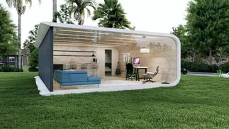 Fotos: una casa 3D hecha con plástico reciclado, ¿cuánto salen?