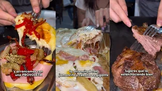Se impactó por las porciones de este bodegón parrilla