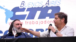 El día que Axel Kicillof le perdonó una deuda millonaria al gremio de Roberto Baradel