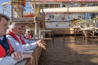 Dragado del Paraná: visita de embajadores de EE.UU. y Bélgica