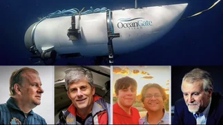 Confirmaron muerte de pasajeros que iban al Titanic en submarino