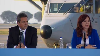 Cristina Kirchner, con Massa: 'Era necesaria una lista de unidad'