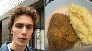 Fue a un restaurante en Recoleta y quedó sorprendido