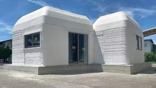 En fotos: construyen casas en 2 días con impresoras 3D, ¿precio?