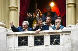Massa celebró la aprobación de Ganancias y anunció otro proyecto